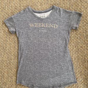 Danskin  "Weekend Plans” Loungewear Top. Size: SM